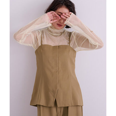 DETAILO\̃Xgbvtłǂy߂fUCłBtFCN̑OdlɂȂĂAOg₵ȂȂ悤dグ܂BEGXgVFCvĂ̂ŃX^CAbv܂BFABRICVɂȂɂ򊴂̂鐶ngpCOORDINATEfނ̃{gi BEXN1951jƍ킹ĒƃZbgAbvŒp\łBYɂAZbgAbv̒ĂĒĂ܂iƐFꍇ܂B\߂B`R[̂݁AǉYŐFĂ܂B[^:BEXN1934]