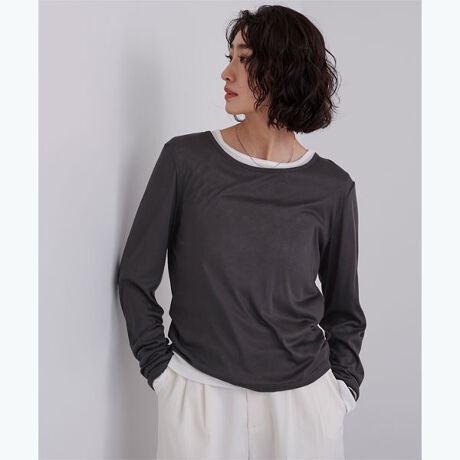 DETAILVvȂ񂵔Q2ZbggbvXB2d˂ĒpƓ̃gbvX񌳂ƑA班TCYɐݒ肵Ă背C[hX^C܂BCi[ƃAE^[𕪂ĕʁXɒp邱Ƃ\B񂵗͂ɗDꂽ\ACełBFABRIC炩ŔG̗ǂVJbg\[fނgpBLk邽ߓ₷AfC[gɂ҂Bi͋@Bɂ鐶ỶߒAǂĂunDۂ̎̌pځv⑽́uقvA@ۂ́uavAfނɂsOEFꍇ܂B܂AiłA`ETCY╿Enɑ̌덷ꍇ܂[^:BGXU1865]