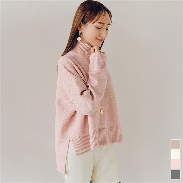 星玲奈さんコラボアイテム】ｽﾌﾚﾀｯﾁﾊｲﾈｯｸｵｰﾊﾞｰｻｲｽﾞﾆｯﾄ | ユアーズ(ur's