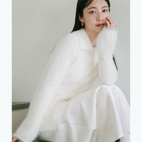 DETAILgĥёfނ͂̃jbgJ[fBKBقǂ悭̂ɉאg̃VGbgŁA炵no܂BX^_[hJ[ƃtg{^fUCŁAƊӂƏ_炩ȎlꖇɎdグ܂BFABRICӂӂƂ肪Sn悢VM[jbgfނgpB[^:BGXU1907]