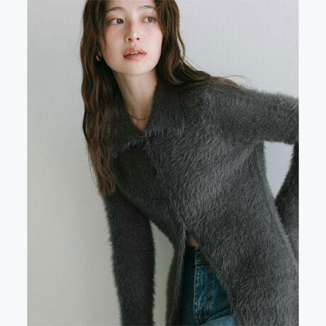 DETAILgĥёfނ͂̃jbgJ[fBKBقǂ悭̂ɉאg̃VGbgŁA炵no܂BX^_[hJ[ƃtg{^fUCŁAƊӂƏ_炩ȎlꖇɎdグ܂BFABRICӂӂƂ肪Sn悢VM[jbgfނgpB[^:BGXU1907]