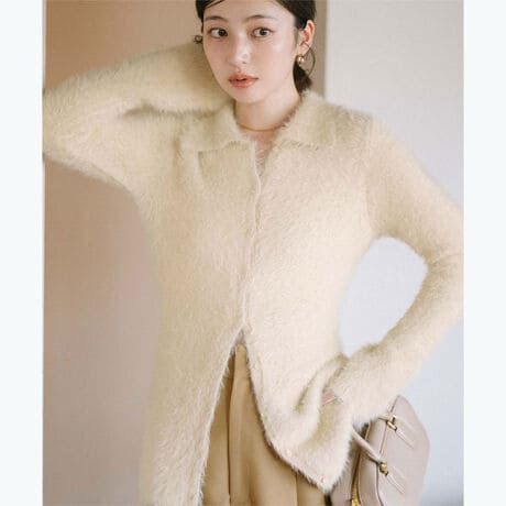 DETAILgĥёfނ͂̃jbgJ[fBKBقǂ悭̂ɉאg̃VGbgŁA炵no܂BX^_[hJ[ƃtg{^fUCŁAƊӂƏ_炩ȎlꖇɎdグ܂BFABRICӂӂƂ肪Sn悢VM[jbgfނgpB[^:BGXU1907]