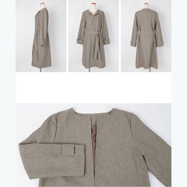 トレンチコート•グレー【ほぼ新品⭐️】 レディース トレンチコート（条件：グレー系）| ファッション