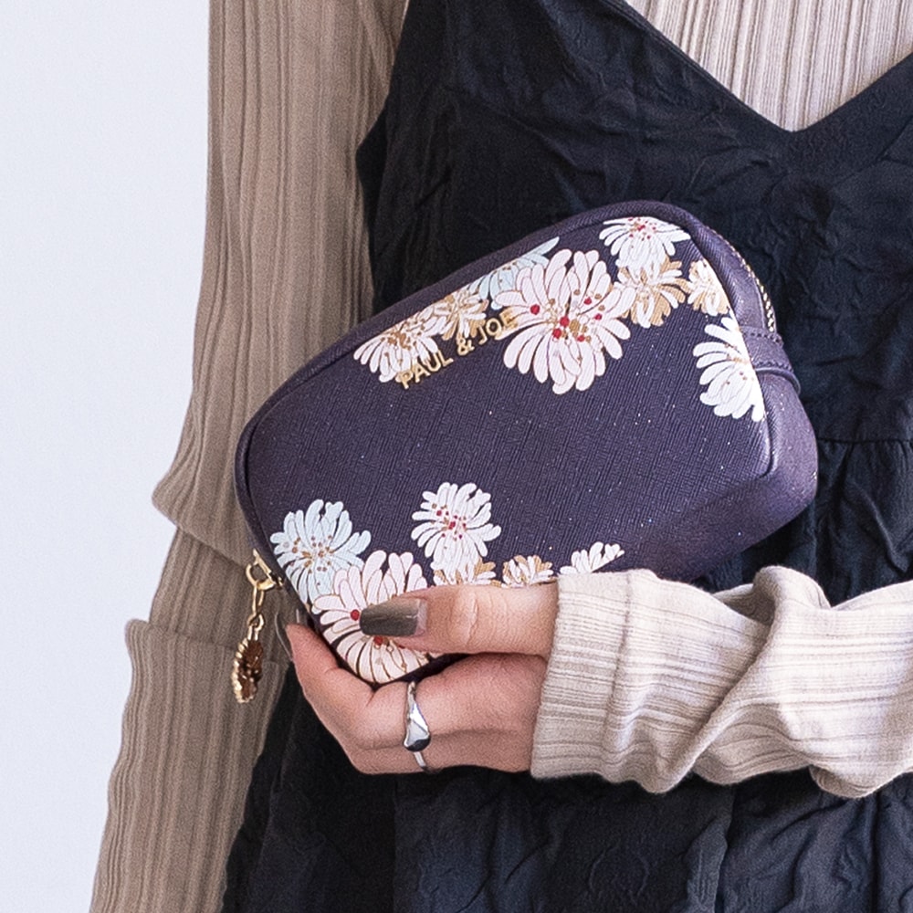 [�}���C]PAUL&JOE ACCESSOIRES �|�[�` PJA-P976 �N���U���e�[���E����/�|�[���A���h�W���[�A�N�Z�\���iPAUL & JOE ACCESSOIRES�j NVY