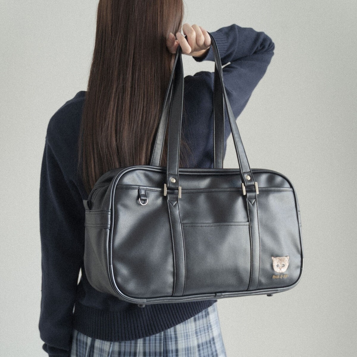 PAUL&JOE ACCESSOIRES ポール&ジョー スクールバッグ スクバ