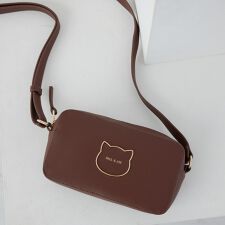 ミニショルダーバッグ PJA-B1276 ビッグキャットメタル