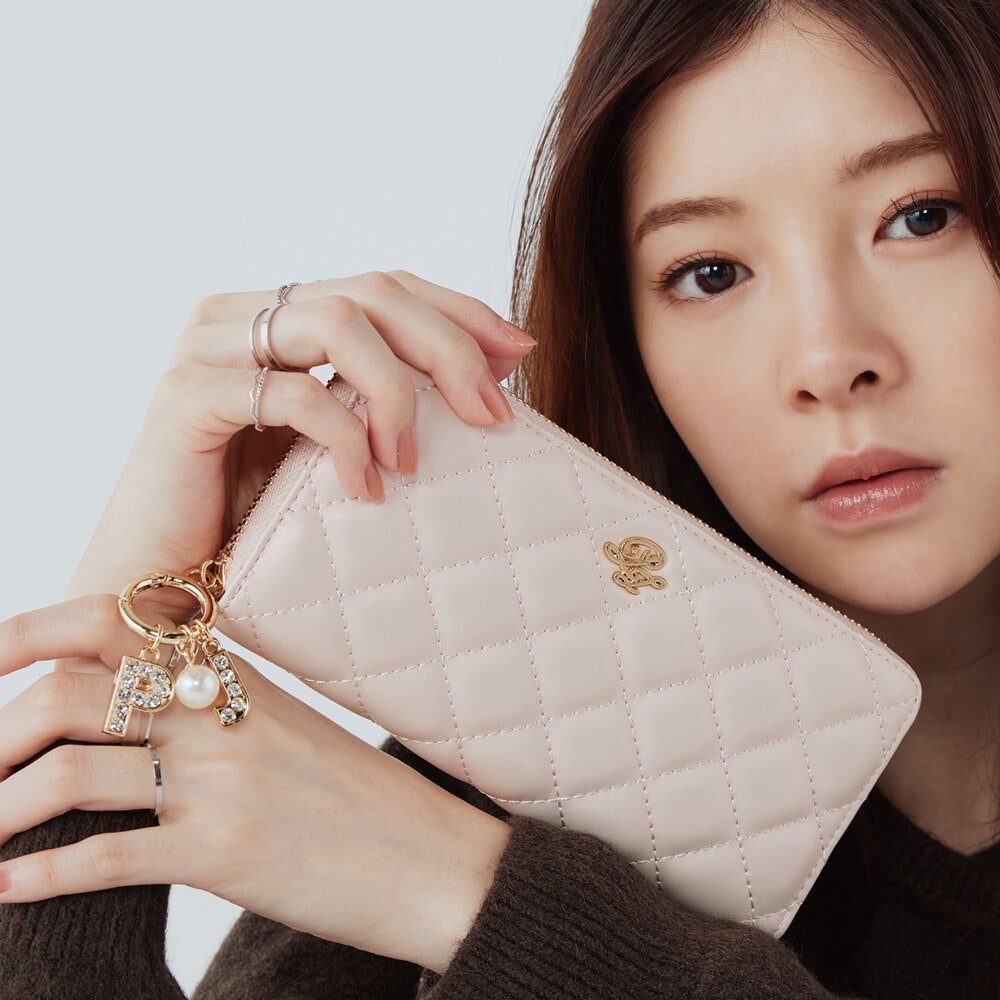 ポール＆ジョー アクセソワ 長財布 PAUL & JOE ACCESSOIRES (ポール＆ジョーアクセソワ) かぶせ長