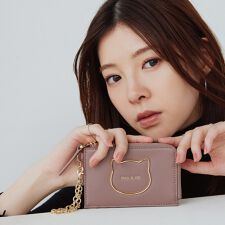 ポールアンドジョーアクセソワ(PAUL & JOE ACCESSOIRES)のパスコインケース PJA-W1273 ビッグキャットメタル