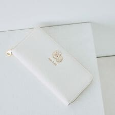 ラウンドファスナー長財布 PJA-W1311 クリザンテームメタル