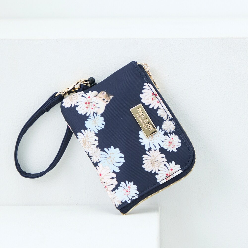 [�}���C]���[���R�[�h�t���p�X�R�C���P�[�X PJA-W1351 CHRYSANTHEME&NOUNETTE/�|�[���A���h�W���[�A�N�Z�\���iPAUL & JOE ACCESSOIRES�j �l�C�r�[