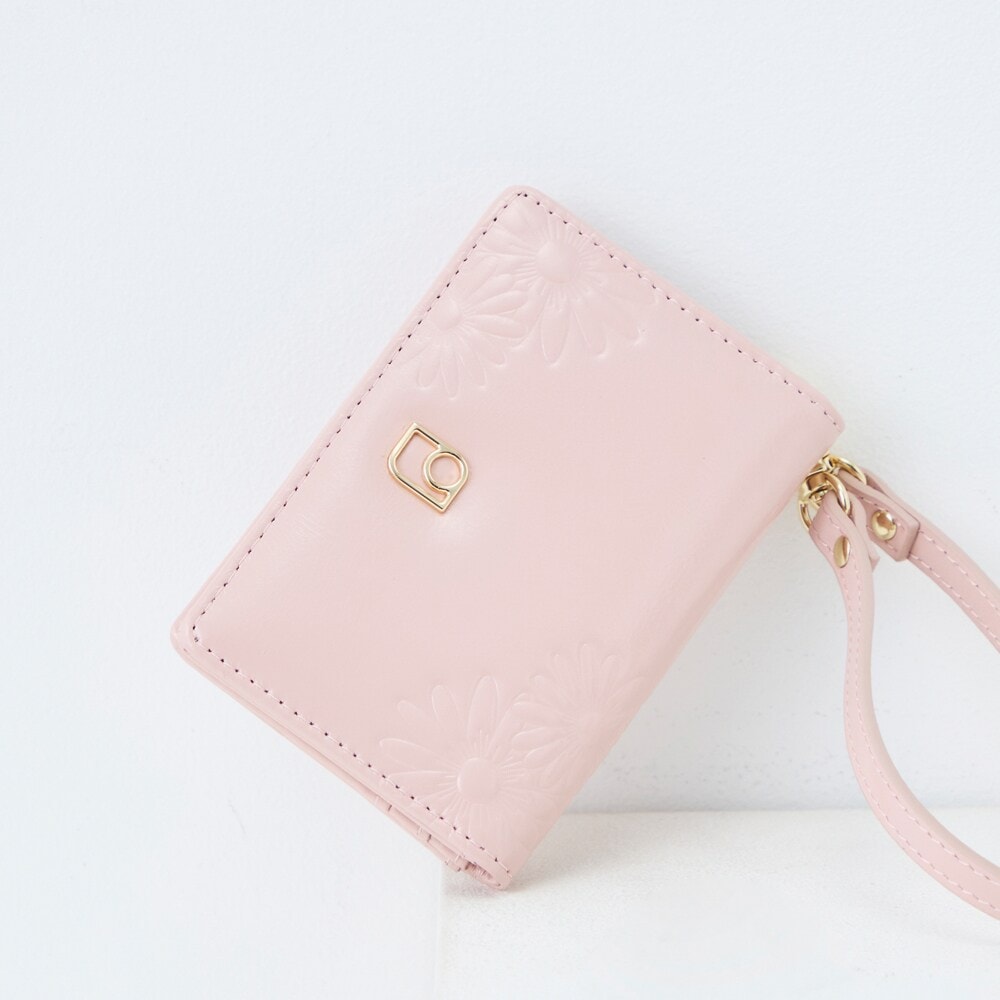 [�}���C]2�ʃp�X�P�[�X PJA-W1394 DAISY EMBOSS/�|�[���A���h�W���[�A�N�Z�\���iPAUL & JOE ACCESSOIRES�j �s���N