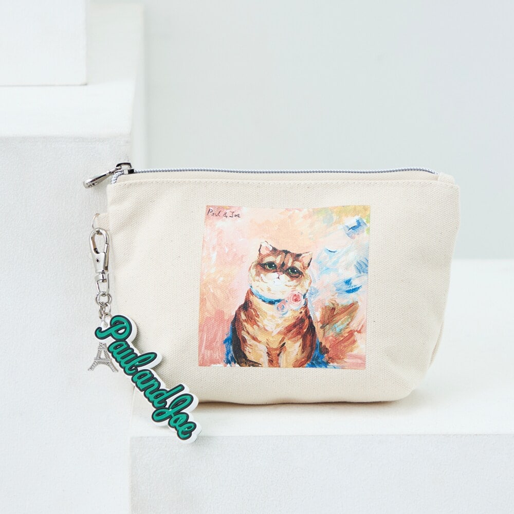 [�}���C]�}���`�|�[�` PJA-P1421 CANVAS(LOGO CHARM)/�|�[���A���h�W���[�A�N�Z�\���iPAUL & JOE ACCESSOIRES�j �u���E��