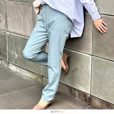 【L～5L】【fleur】【ＵＶカット ＆ イージーケア】 スキニー パンツ