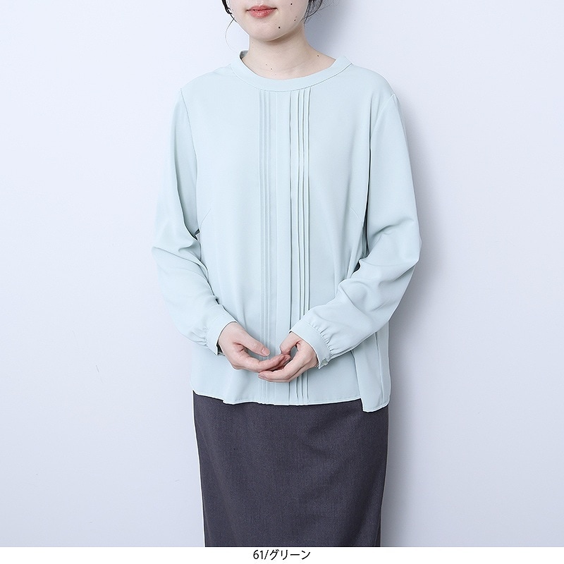 【fleur】【Ｌ〜５Ｌ】幾何柄 フリル ネック ブラウス 楽天市場】【fleur】【L〜5L】幾何柄 フリル ネック ブラウス
