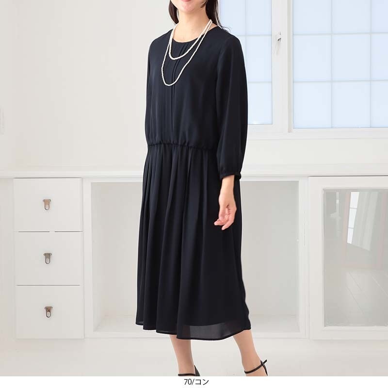 【新品未使用】フルール バイミントブリーズ 大きいサイズ 花柄ワンピース LL フルールbyミントブリーズ(fleur by mint breeze) ワンピース の