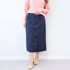 【大きいサイズ】【多機能】エステルサッカーAラインスカート