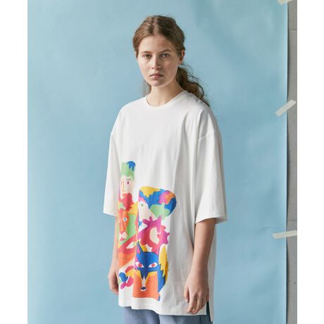 Frapbois 田室綾乃 クレパス Big Tシャツ フラボア Frapbois ファッション通販 マルイウェブチャネル Cb002 332 05 01
