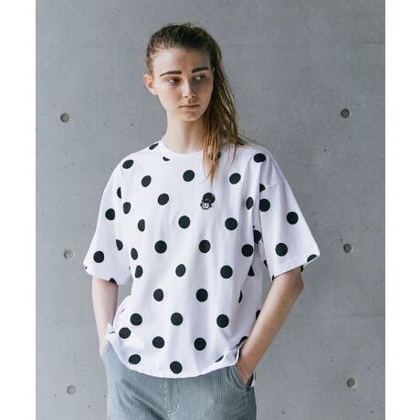 FRAPBOIS×OSAMU GOODS ドット・ボーダーT | フラボア(FRAPBOIS 