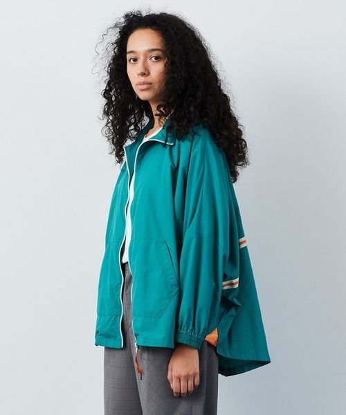 FRAPBOIS セットアップ ノーカラー 異素材 切り替え ボタン ニット L