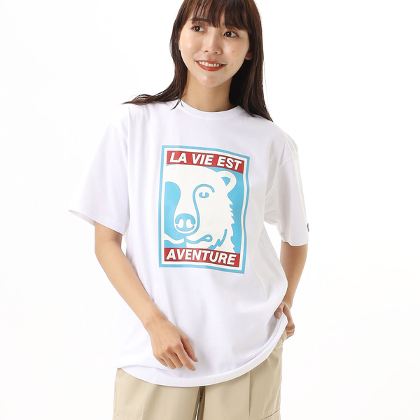 LA VIE EST AVENTURE×FRAPBOIS Tシャツ フロントプリント | フラボア