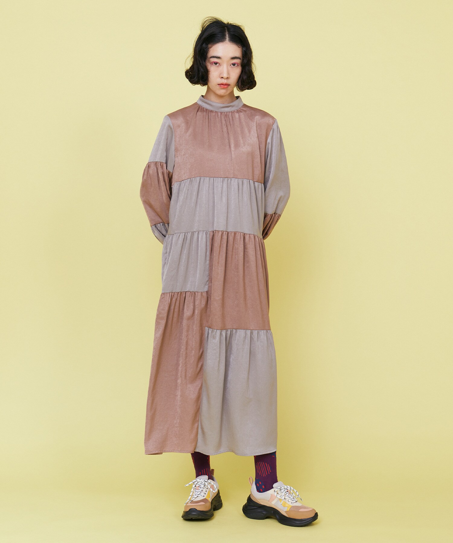 フラボア ドレープドット ワンピース ドレープドット ワンピース｜BIGI online store - ビギ
