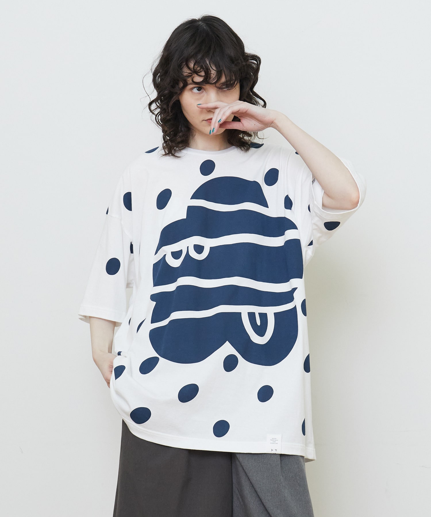 Create Clair × FRAPBOIS ドットグログラン ワンピース ドットグログラン ワンピース｜BIGI online store - ビギ オンラインストア