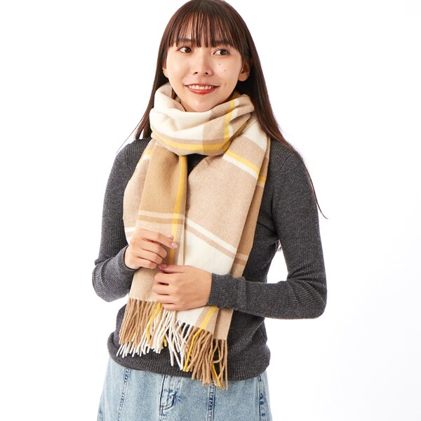 ウールチェックストール | フラボア(FRAPBOIS) | マルイウェブチャネル