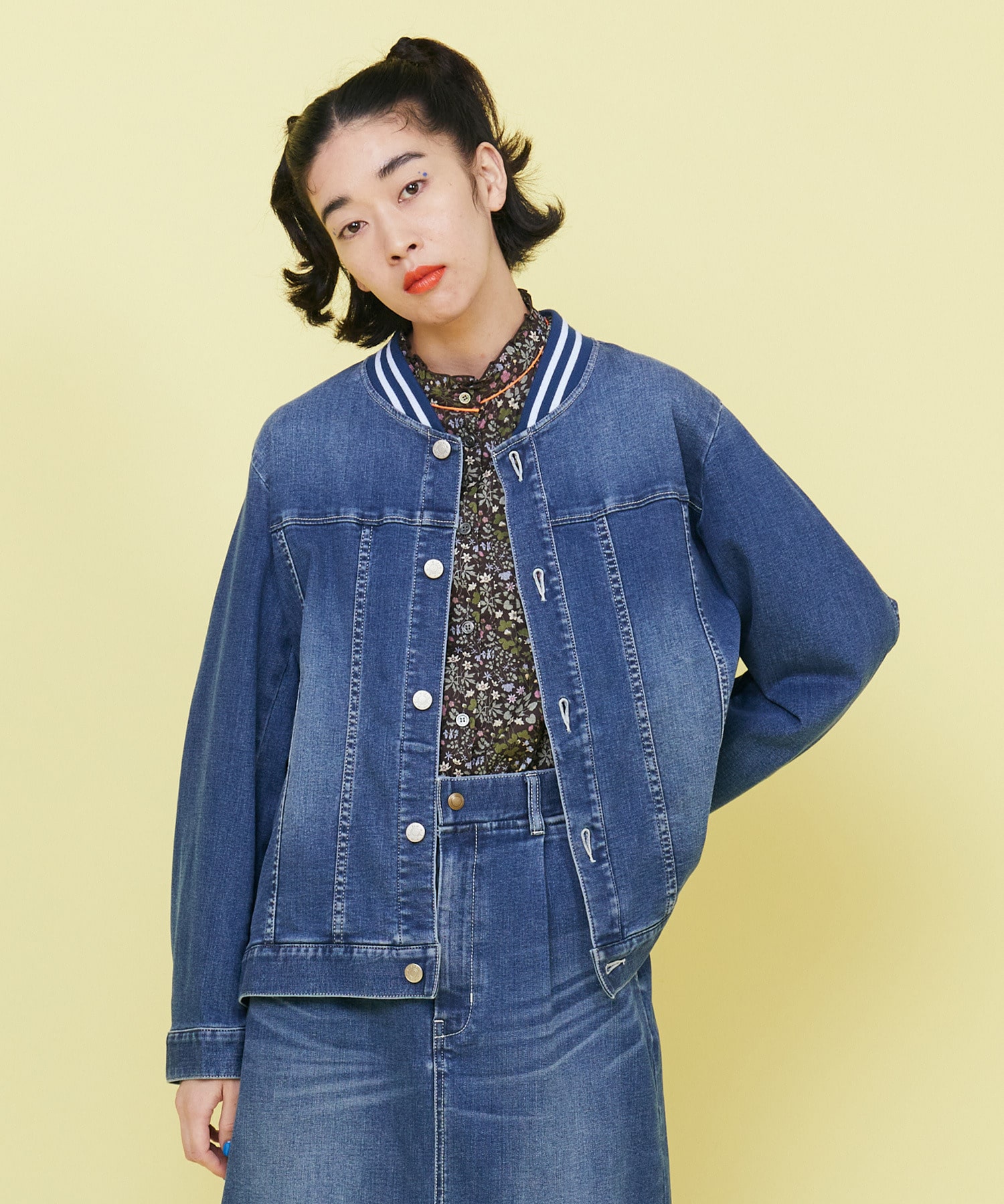 新品 大人気商品  ムーブデニム マルイウェブ | フラボア(FRAPBOIS) | ジャケット ジャケット・アウター