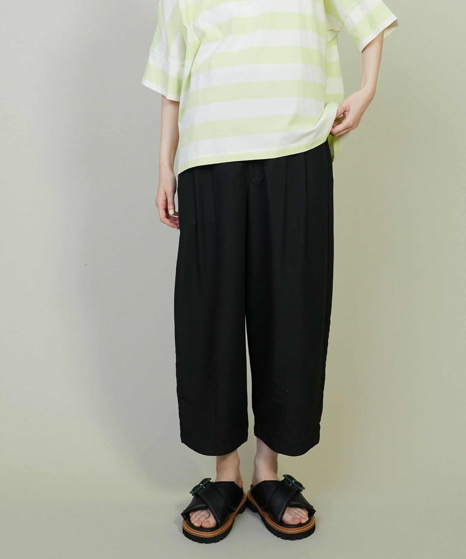 FRAPBOIS(フラボワ)/ワッフルーザー テーパードパンツ セール】ワッフルーザー テーパードパンツ（その他パンツ