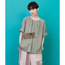 リボンカット カットソー