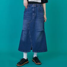 フラボア(FRAPBOIS)のカーブデニム3 スカート