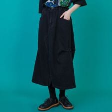 カーブデニム3 スカート