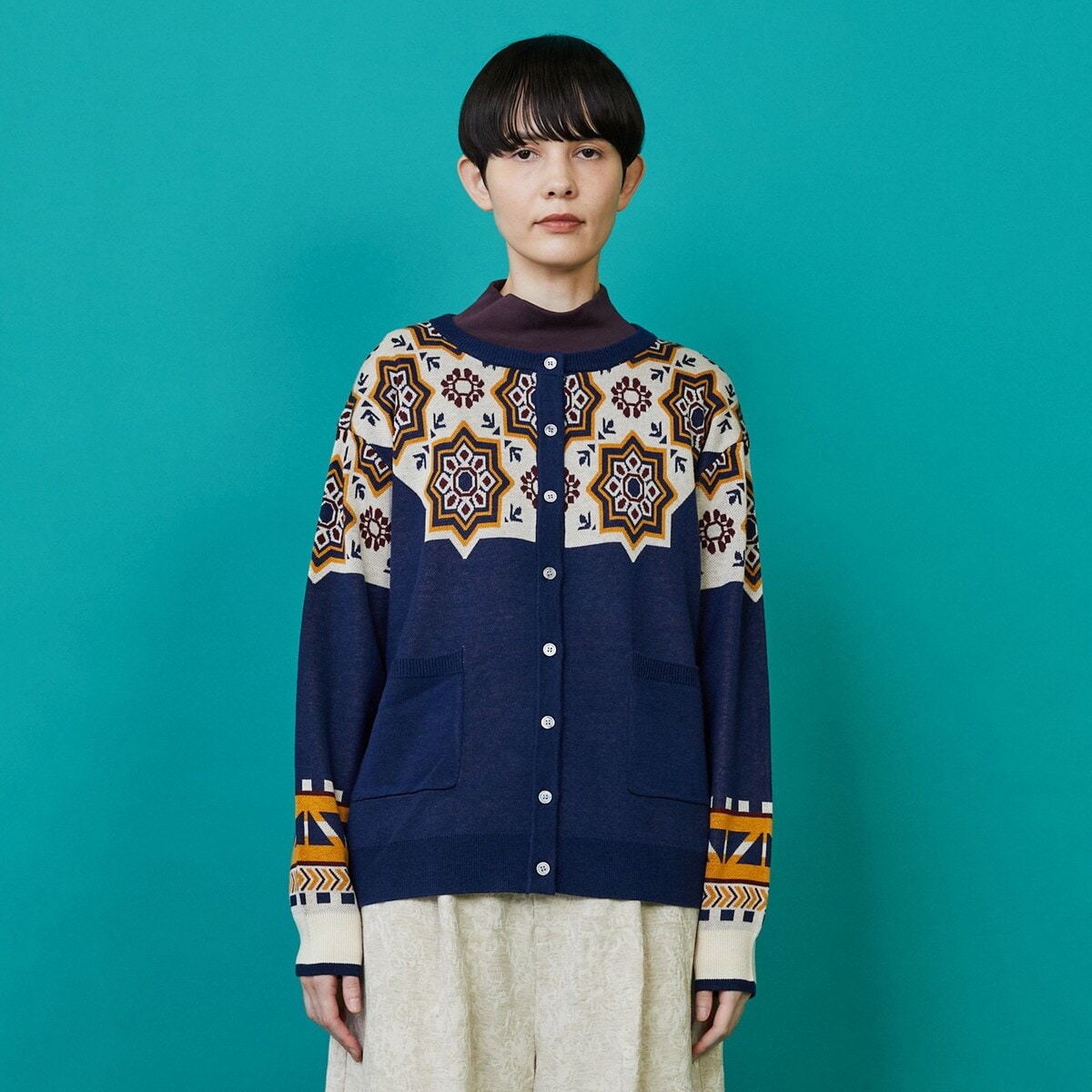 COZUEANZAI*IENA ランダムボタンカーディガン | イエナ(IENA) | マルイ