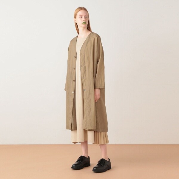 FRAPBOIS セットアップ ノーカラー 異素材 切り替え ボタン