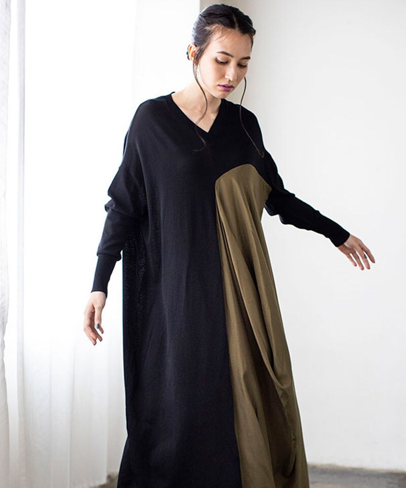 オズモーシスニットワンピース 2WAY切替ワンピース／オズモーシス