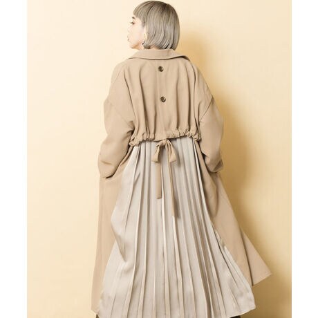 バックプリーツレイヤードコート | オズモーシス(OSMOSIS) | マルイ  