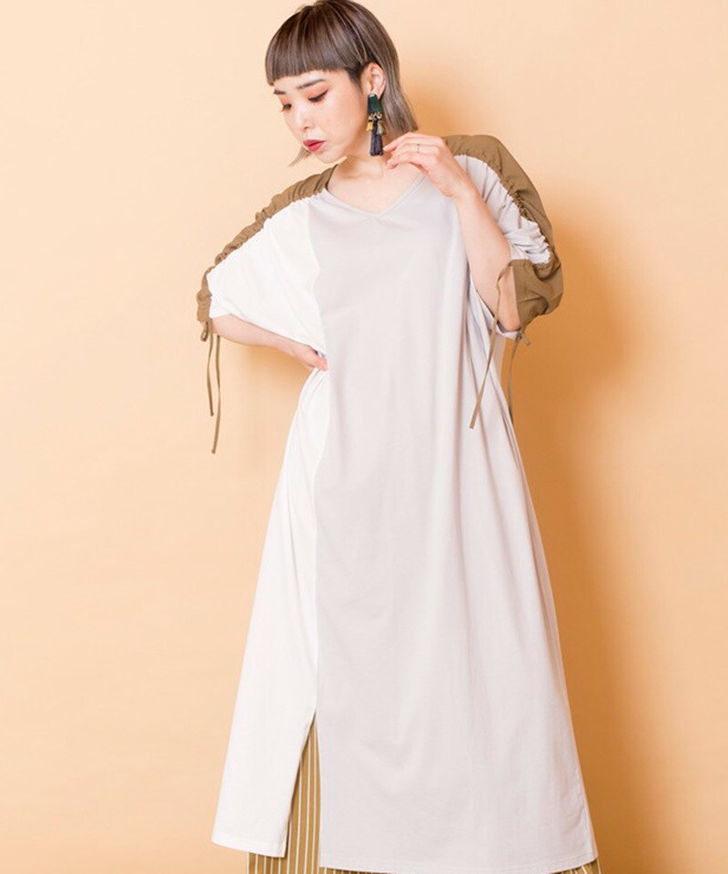 2WAY切替配色ワンピース | オズモーシス(OSMOSIS) | マルイウェブチャネル