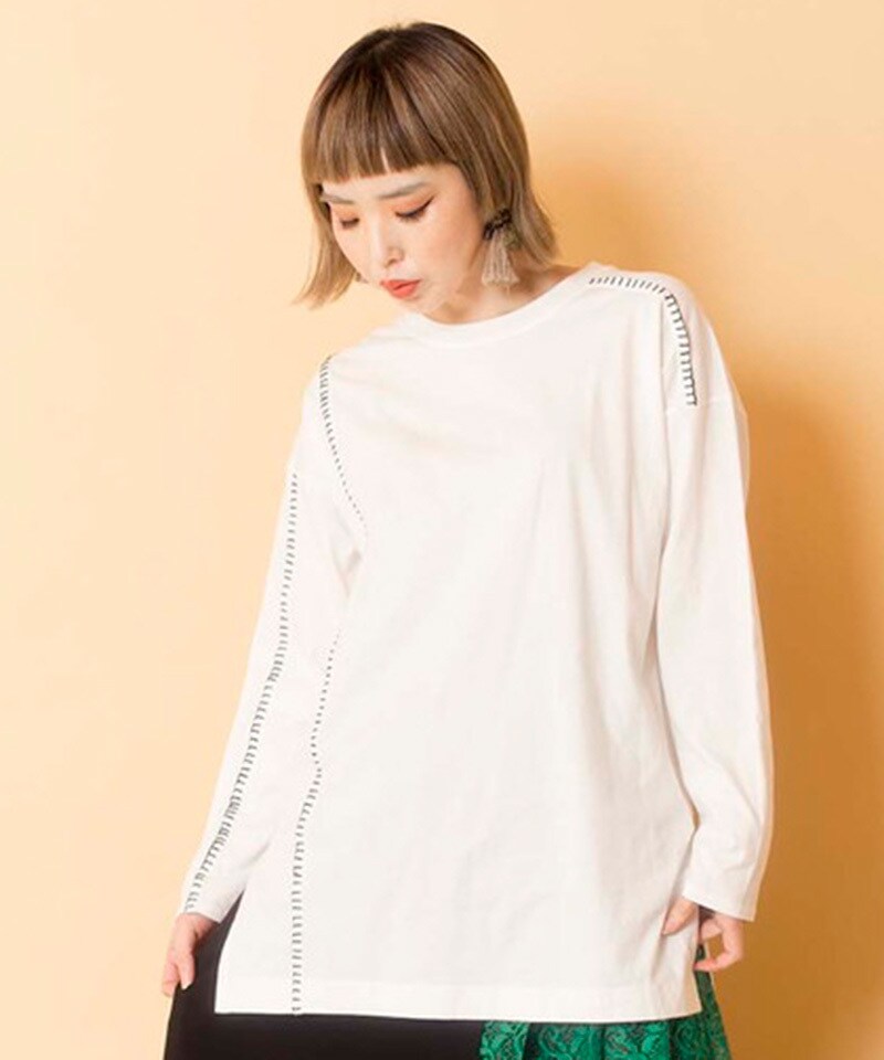 ステッチイレギュラーヘムプルオーバー | オズモーシス(OSMOSIS