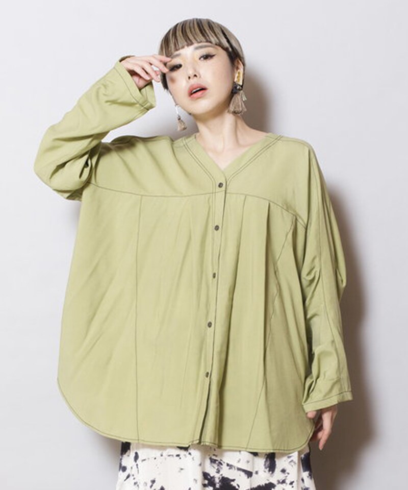 タックスリーブブラウス | オズモーシス(OSMOSIS) | マルイウェブチャネル