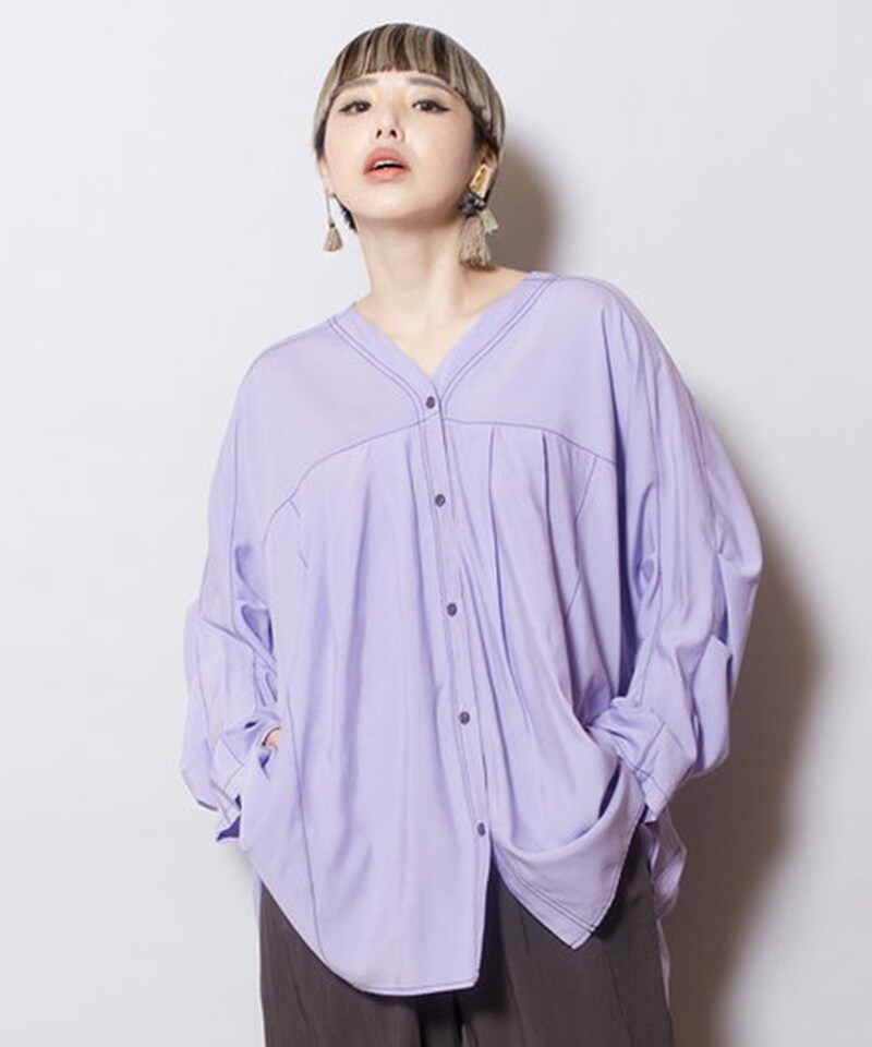 タックスリーブブラウス | オズモーシス(OSMOSIS) | マルイウェブチャネル