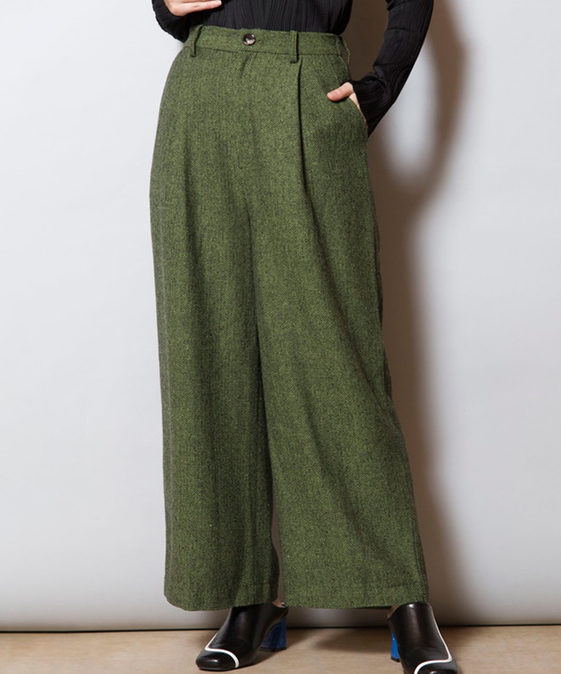 OSMOSIS ジャージーフレアーパンツ OSMOSIS｜ジャージーフレアーパンツ | Rakuten Fashion(楽天