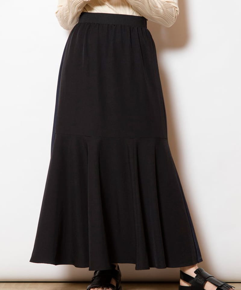 プリーツ切替マーメイドスカート | オズモーシス(OSMOSIS) | マルイ