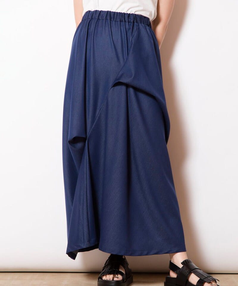 新品 オズモーシス シフォン レイヤード スカート ロングスカート OSMOSIS - OSMOSIS オズモーシス シフォンレイヤードスカートの