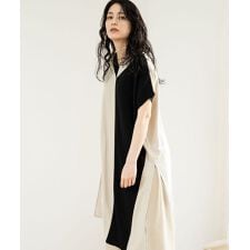 2WAY切替ロングブラウス