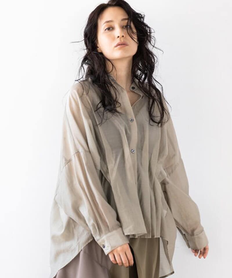 サイドドロストレース切替シャツ | オズモーシス(OSMOSIS) | マルイ