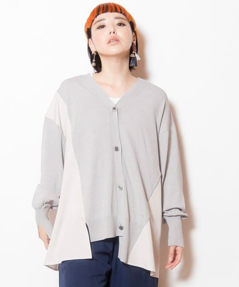 追加》リネン混シアーカーディガン | スローブ イエナ(SLOBE IENA