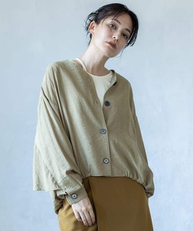 バックギャザーブラウス | オズモーシス(OSMOSIS) | マルイウェブチャネル