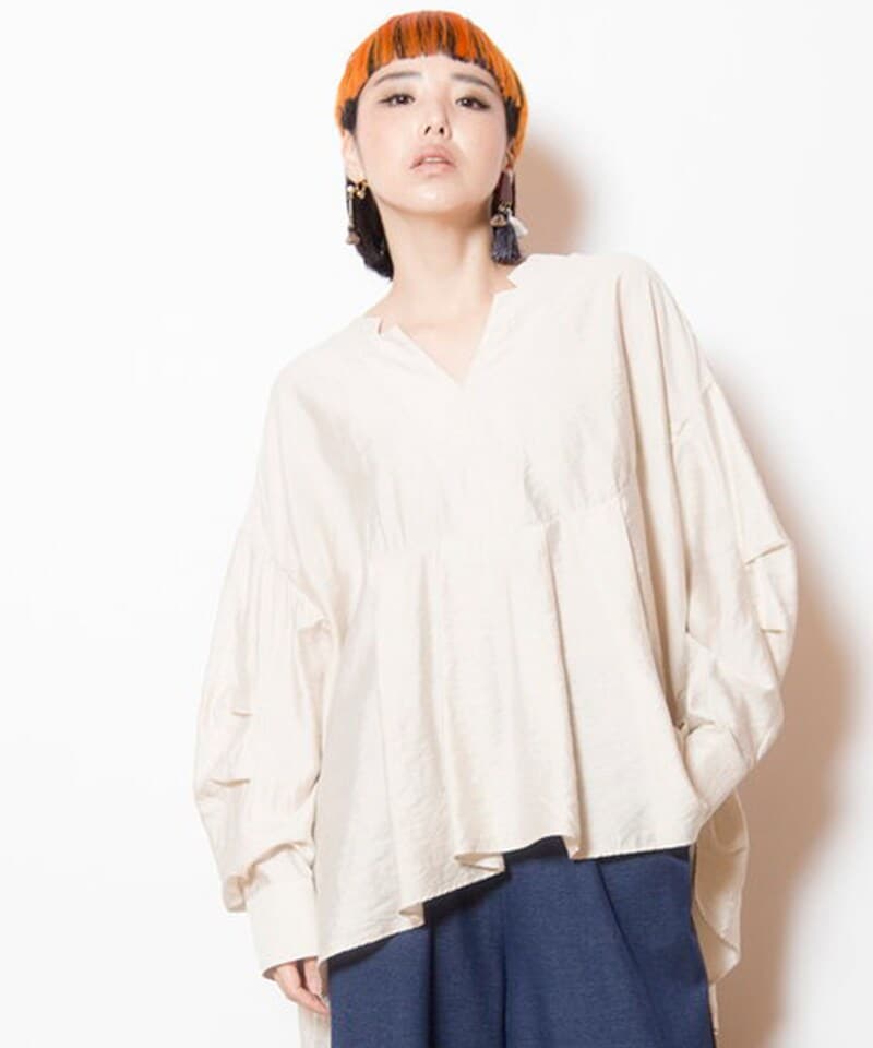 タックブラウス | オズモーシス(OSMOSIS) | マルイウェブチャネル