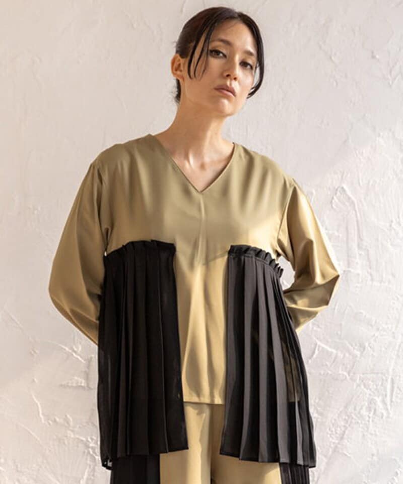 シアーピンタックブラウス | エウクレイド(EUCLAID) | マルイウェブ