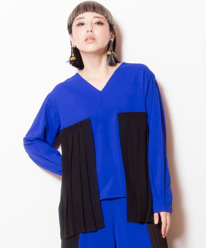 シャーリングロングブラウス | オズモーシス(OSMOSIS) | マルイウェブ